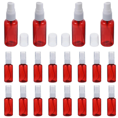 Spray Bottle Plastic Empty Spray Bottle for Storage Use 20Pcs Brown 1