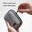 Scratchproof Wire Holder Small Accessories Organizers Bag Multi Compartment Mini Pouch Charging Data Cable Storage Case 4