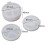3 pcs storage box shaped soft silicone cosmetic boxes for 3
