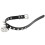 Dames stropdas van leer met zinklegering PHRL8509 2