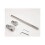 40 cm fixed pull lever for frameless glass shower doors, stainless steel 3