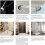 40 cm fixed pull lever for frameless glass shower doors, stainless steel 4