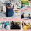 Thermorucksack 20L grau für Picknick 3