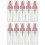 Pink Mousse Foaming Bottles 10Pcs Practical Small Bubble Bottles for Home 4