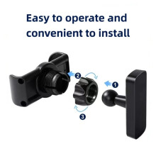 360 Rotatable Magnetic Phone Stand Holder for Cart, Boat, Gym, Fridge - Universal Compatibility