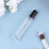 Refillable Perfume Spray Bottles Glass Containers for Storage 5Pcs Black Lid 5