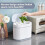 Mülleimer Schlafzimmer Grau 2