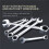 Ratchet Combination Metric Wrench Set Hand Tools Torque Gear Socket Nut Tools Key Set,Auto Repair Kit 5