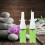 Nasal Spray Bottle Refillable for Storage 15Pcs Durable Green Sub Containers 4