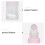 Pink Roller Ball Bottles Glass Perfume Bottles for Storage Use 3Pcs Set 4