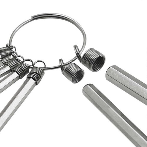 Chave hexagonal em forma de L, pacote com 10 peças 1