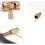 stuks bronzen fietspompventieladapter 2