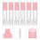 Lip Gloss Tubes Clear Empty Lipstick Containers for Storage Use 6Pcs Pink 4