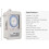 Programmable timer IP53 24h 15min interval 96 activations 2