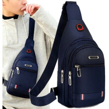 Kleiner Rucksack, Tasche für Herren T107, blau