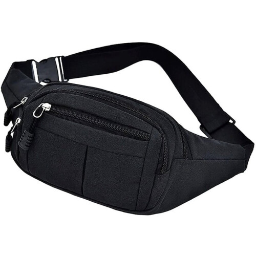 Herren-Bauchtasche, Modell R42, schwarz
