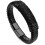 Bracciale da uomo B22, nero 1