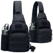 Taktischer Herrenrucksack, Modell T127, schwarz