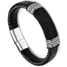 Herenarmband B2, zwart