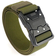 Cinto masculino de tecido H1, verde
