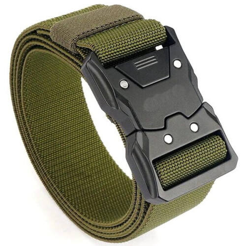 Cinto masculino de tecido H1, verde