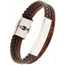 Armband voor heren F87, bruin