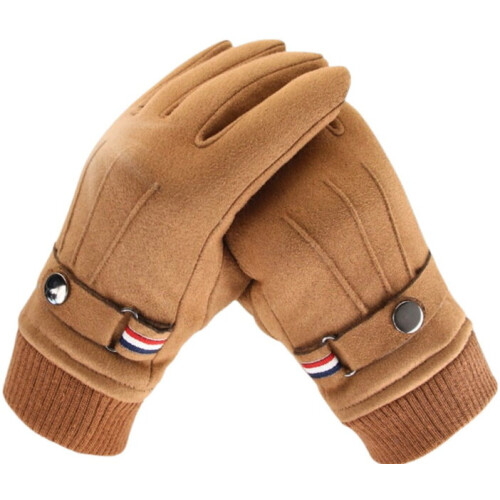 Luvas masculinas KR48, marrom