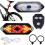 Feux de position clignotants de vélo, noirs 1
