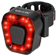 Feu arrière de vélo rechargeable, rouge