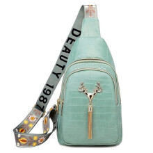 Damen-Schultertasche, blau