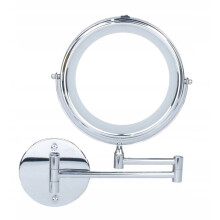 Miroir cosmétique avec éclairage, 20 cm