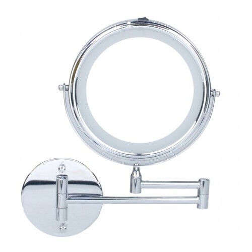 Miroir cosmétique avec éclairage, 20 cm