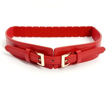 Cinturón de mujer S84 rojo
