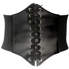 Cinturón corsé para mujer T125, negro