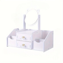 Organisateur de cosmétiques, blanc