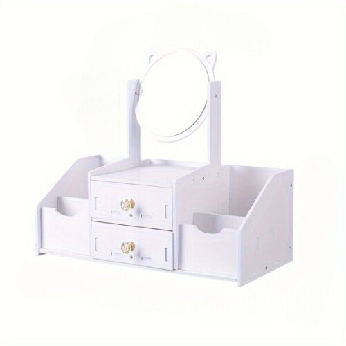 Organisateur de cosmétiques, blanc