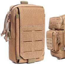 Militär-Taktiktasche für Herren F125, braun
