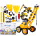 Constructeur de transport de construction 8 en 1, 100 pièces. 1