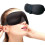 Unisex sleep eye mask A75, black 1