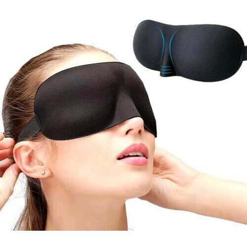 Unisex sleep eye mask A75, black