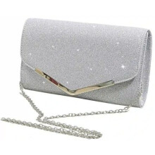 Damenhandtasche V12, silberfarben