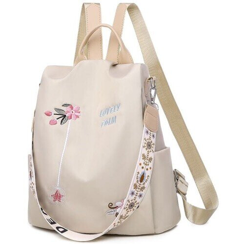 Damenrucksack S118 beige