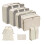 Reiseorganizer, Packbeutel Biliyer, 8-teilig, beige 1
