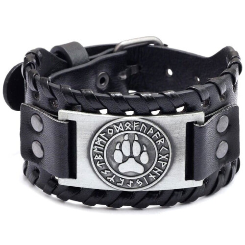 Herenarmband E59 zwart