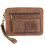 Echtleder-Herrenhandtasche R7, braun 1