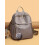 Damenrucksack aus Polyester/Polyamid in Grau – ergonomisches Design 5