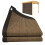 Store extérieur, 2 x 3 m, marron 1