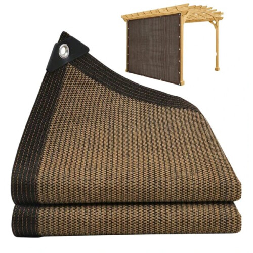 Store extérieur, 2 x 3 m, marron