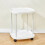 Table basse blanche 1