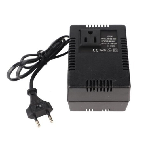 Μετατροπέας τάσης PAL 300W Μετασχηματιστής ισχύος AC 220V σε 110V 2